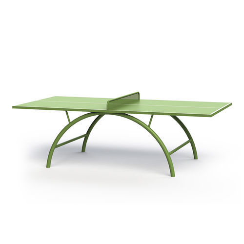 Tavolo da ping-pong per esterni - TT01  - GOTINSHTAIN EOOD - contemporaneo / per spazio pubblico / in metallo