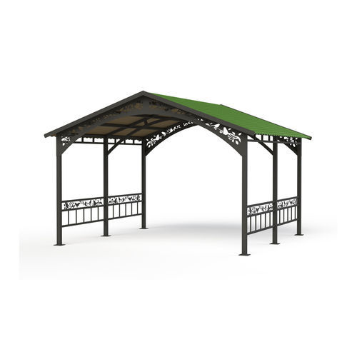 Gazebo in metallo - GAB11-2  - GOTINSHTAIN EOOD - in HDPE / in polietilene ad alta densità HDPE / con struttura in metallo