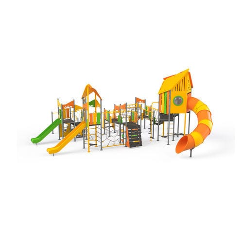 Struttura ludica per parco giochi - GPF06 - GOTINSHTAIN EOOD - per spazi pubblici / in plastica / in HPL