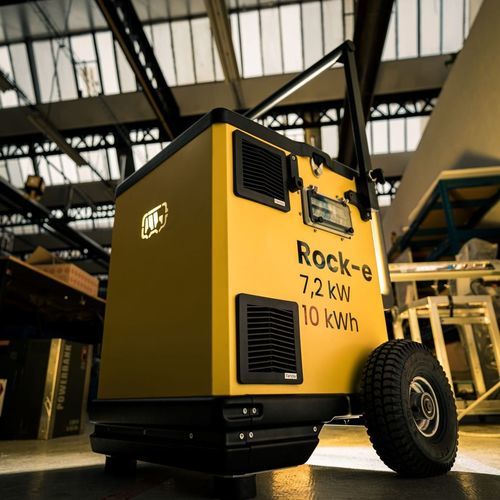 Gruppo elettrogeno con alimentazione a batteria - ROCK-E - PESS ENERGY - monofase / mobile / per cantiere