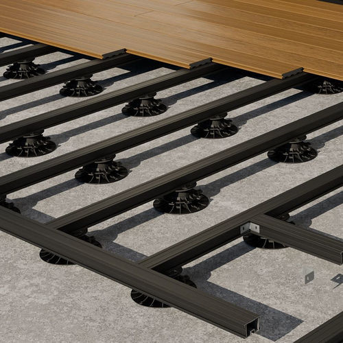 Travetto in alluminio - STRUCTURAL® - Cobrafastener - per pavimento sopraelevato / per esterno / ad alta resistenza