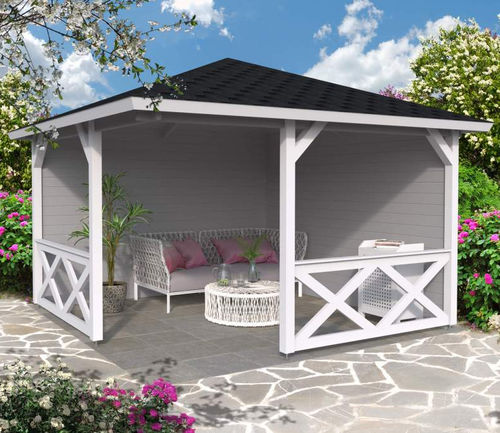 Padiglione da giardino in picea - Inmedias - con struttura in legno