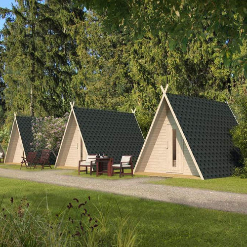 Micro-casa tipo bungalow - Inmedias - contemporanea / in legno / in legno