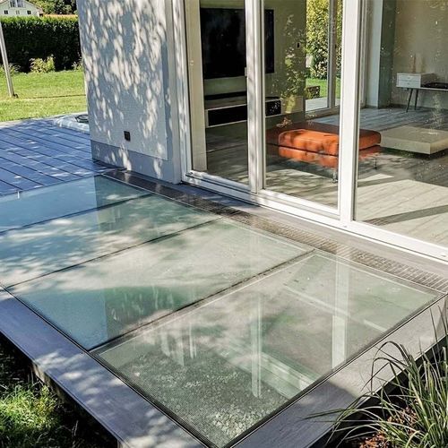 Pozzo di luce calpestabile - SKYFLOOR BL - Taghell GmbH - vetrato
