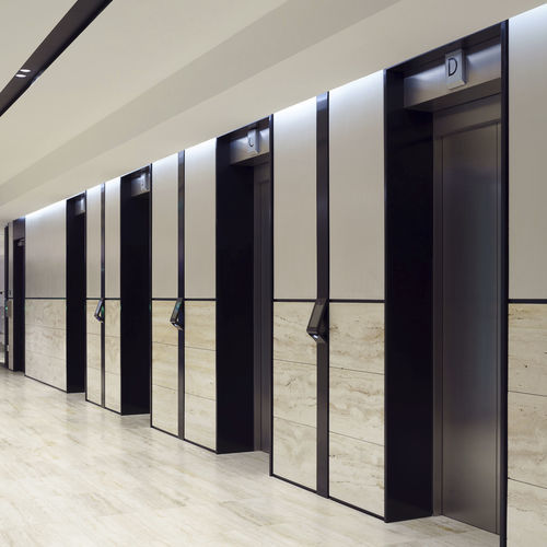 Cornice di porte in compensato - Specialist Joinery Group - in alluminio / in acciaio inossidabile / in materiale laminato