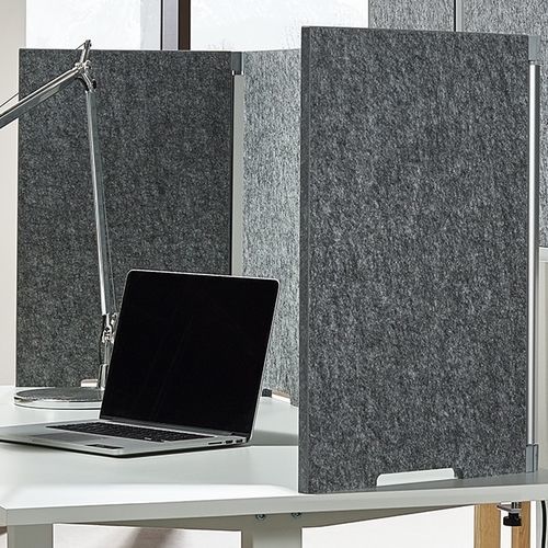 Divisorio per ufficio su scrivania - DIVI SMART® - ropimex - in poliestere / modulare / acustico