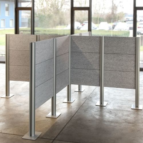 Parete amovibile - DIVI cube® - ropimex - modulare / mobile / in poliestere
