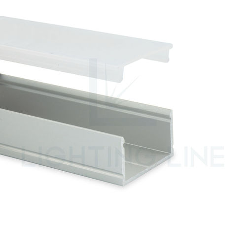 Profilo luminoso sporgente - PR-SL15-01 - Ledpoint - LED / in alluminio / contract