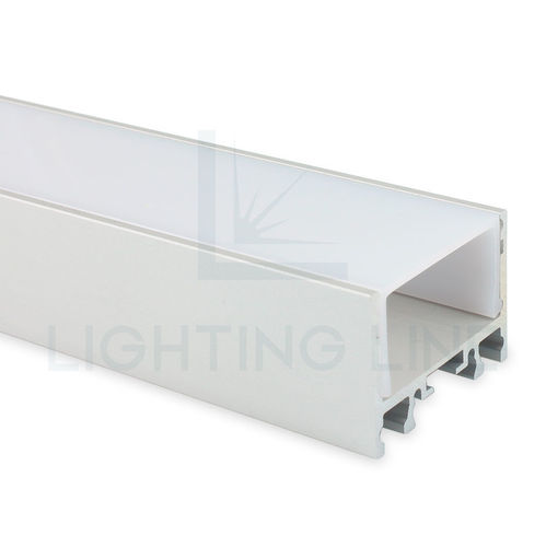 Profilo luminoso sporgente - PR-SL02-06 - Ledpoint - da incasso / LED / in alluminio