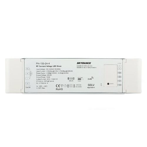 Alimentazione elettrica AC/DC - SK-PH-150-24-4 - Ledpoint - da incasso / ad uscita semplice / per uso residenziale