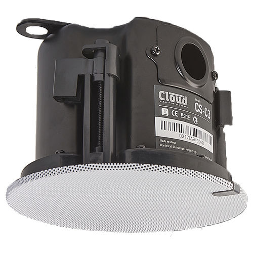 Altoparlante da soffitto - CS-C3W & CS-C3B - Cloud Electronics - multimediale / residenziale / professionale