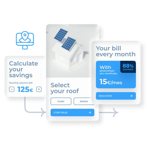 Software CRM - SALES - Ezzing Renewable Energies SL - per impianto fotovoltaico / automatizzato / in linea