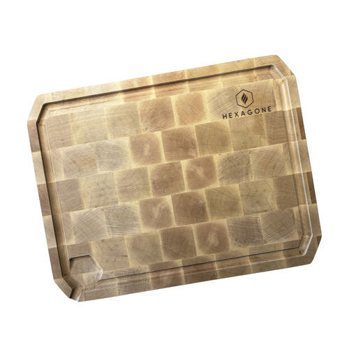 Tagliere in legno - PLA-DEC-BOU - Hexagone - liscio / personalizzato / per uso residenziale