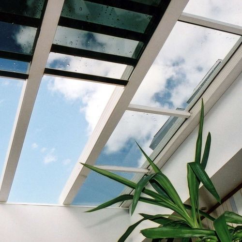 Copertura vetrata fissa - SKY GLASS - Smart Sky - scorrevole / con struttura in alluminio / a motore