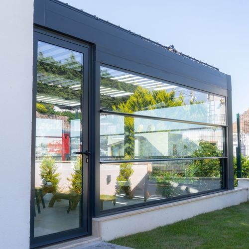 Pannello in vetro di sicurezza - SMART GLASS - Smart Sky - a doppi vetri / per edificio / incolore