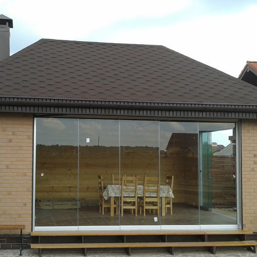 Pannello in vetro di sicurezza - MINIMAL GLASS - Smart Sky - temprato / per edificio / per veranda