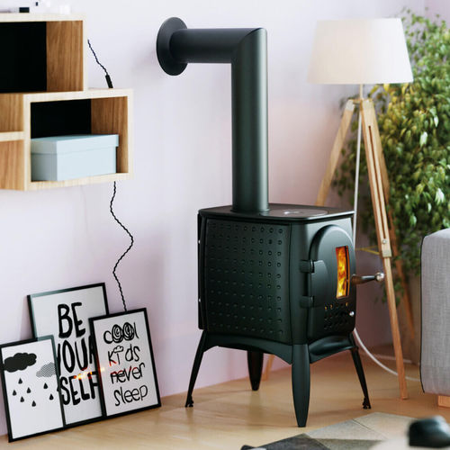 Stufa a legna - G1 - AUSTROFLAMM - 6 kW / con piedi / tradizionale