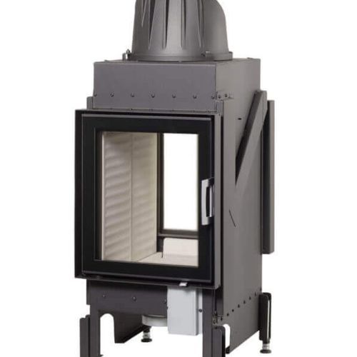 Inserto per camini a doppia faccia - 45X51K II - AUSTROFLAMM - a legna / in acciaio / contemporaneo