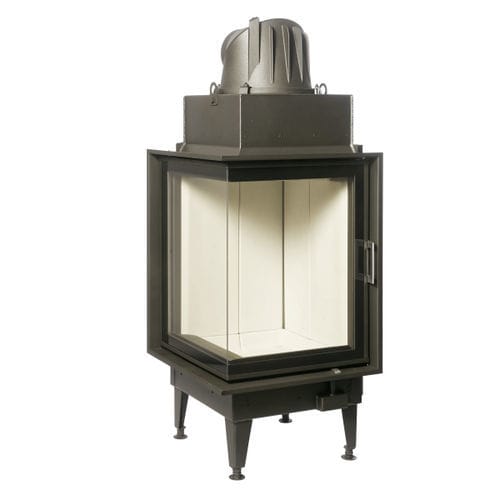 Inserto per camini ad angolo - 55x55x68 K 2.0 - AUSTROFLAMM - a legna / contemporaneo