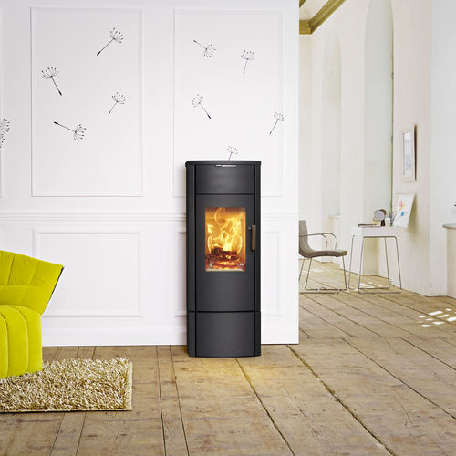 Stufa a legna - Jini Xtra - AUSTROFLAMM - 4 kW / da appoggio / contemporanea