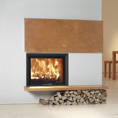 Focolare chiuso a legna - 80x64 S 2.0 - AUSTROFLAMM - a 1 faccia / in metallo / in vetro