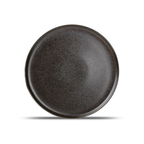 Piatto piatto - Ceres : 604601 - Fine2Dine - rotondo / in porcellana / nero