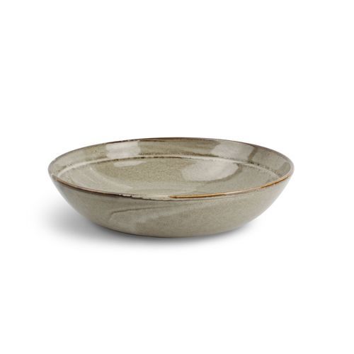 Piatto fondo - Ceres : 604654 - Fine2Dine - rotondo / in porcellana / grigio