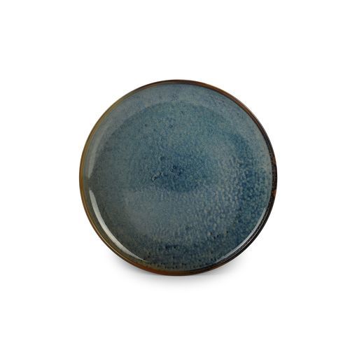 Piatto piatto - Nova : 604135 - Fine2Dine - rotondo / in porcellana / blu