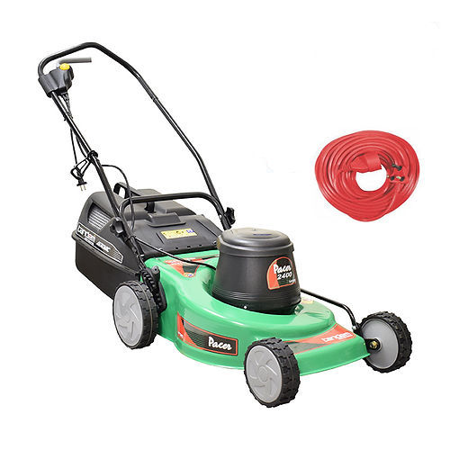 Tosaerba con guida da terra - Pacer E - Tandem Lawn Industries - elettrico / semovente