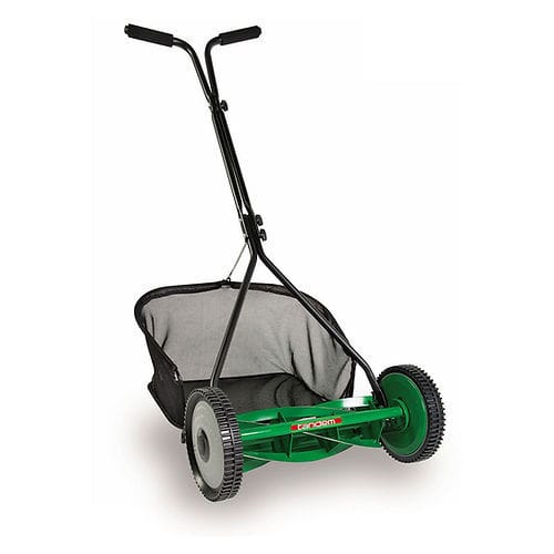 Tosaerba con guida da terra - DELUXE - Tandem Lawn Industries - per uso residenziale / senza motore / raccoglitrice