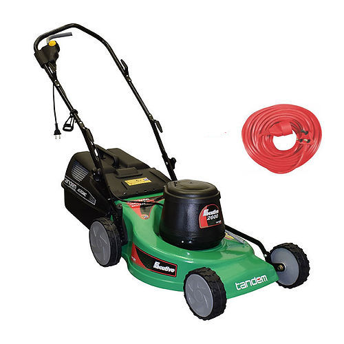 Tosaerba con guida da terra - EXECUTIVE - Tandem Lawn Industries - elettrico / semovente / raccoglitrice