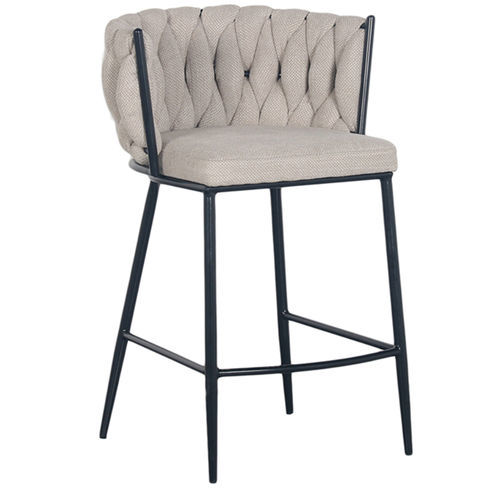Sedia alta contemporanea - WAVAR - TRUST MOBILIER - da interno / in tessuto / con supporto in metallo