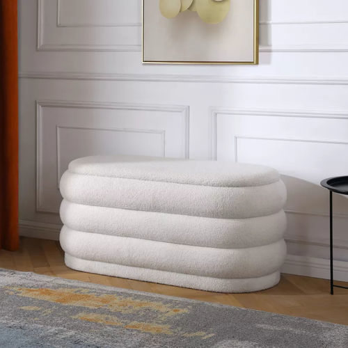 Divanetto imbottito alto - SINI - TRUST MOBILIER - contemporaneo / in tessuto / imbottito