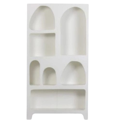 Libreria alta - ORGANIC - TRUST MOBILIER - contemporanea / in MDF / con contenitore