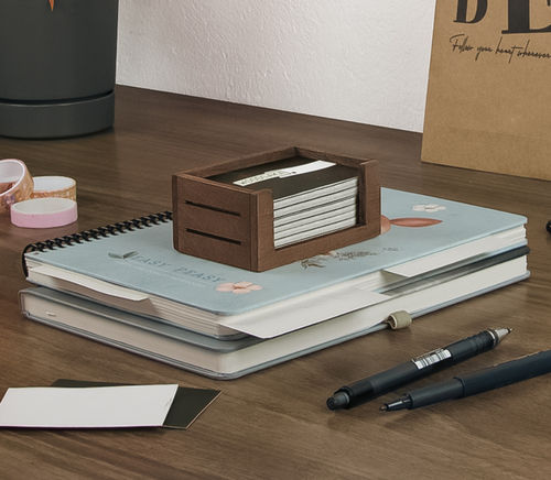 Organizzatore per ufficio in legno - 3L380 - WOODSAKA KFT.