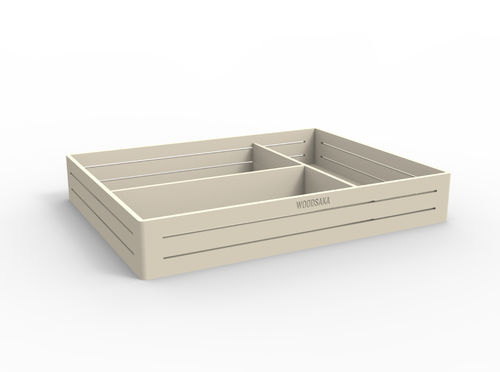 Organizzatore per ufficio in alluminio - 3LM107 - WOODSAKA KFT.