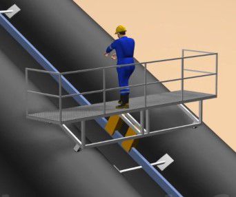 Piattaforma da lavoro - Pipeline - Abtei Lift Group - per manutenzione / da giardino