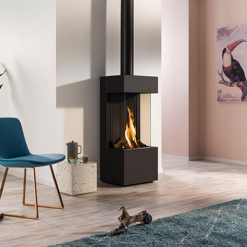 Camino a gas - Trimline Quartz - Trimline Fires - da appoggio / da terra / centrale