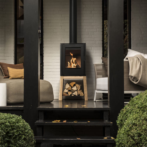 Stufa a legna - Woody Loft - Trimline Fires - 5 kW...10 kW / 0 - 5 kW / da appoggio