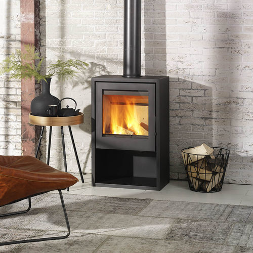 Stufa a legna - Woody Air 8 - Trimline Fires - 7 kW / 0 - 5 kW / da appoggio