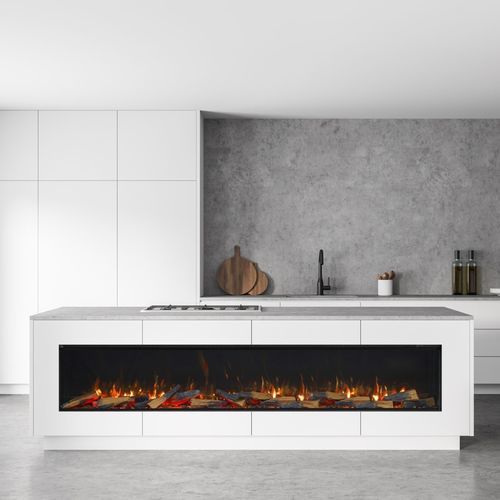 Camino elettrico - Trimline 220E Solus - Trimline Fires - da incasso / a parete / ad angolo