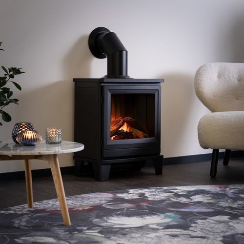 Stufa elettrica - Trimline Horizon - Trimline Fires - multicombustibile / da appoggio / contemporanea