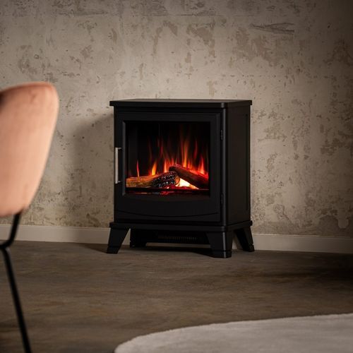 Stufa elettrica - Trimline Solano - Trimline Fires - multicombustibile / da appoggio / contemporanea