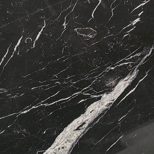 Lastra in pietra naturale in marmo - NEGRO MARQUINA - MARMOMAR SPAIN - per cucina / per interni / per muro