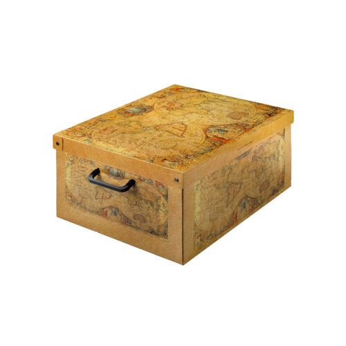 Contenitori portaoggetti in cartone - Bauletto Marco Polo - Lavatelli S.r.l. - con coperchio / per armadio