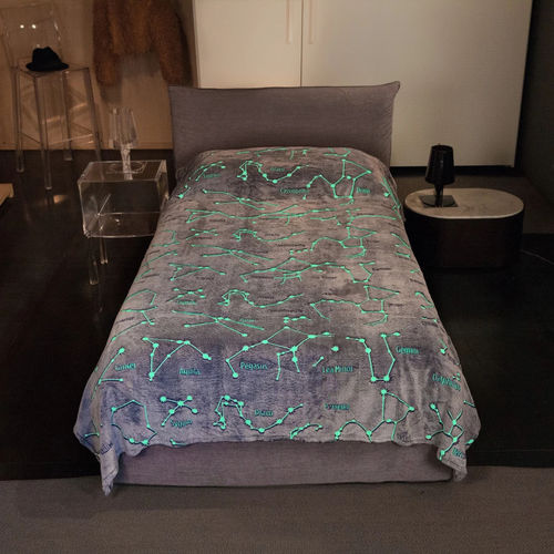 Coperta in poliestere - Kanguru Glow Constellations - Lavatelli S.r.l. - in tessuto