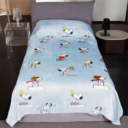 Coperta in poliestere - Kanguru Single Bed Snoopy - Lavatelli S.r.l.