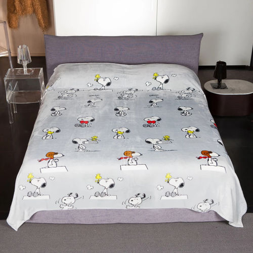 Coperta in poliestere - Kanguru Double Bed Snoopy - Lavatelli S.r.l.