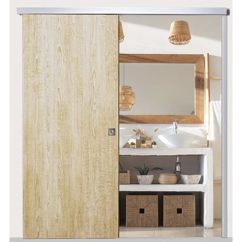 Kit per porta in alluminio anodizzato - KC0890 - EUROWALE - per porta scorrevole