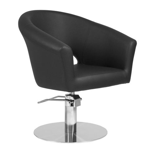 Poltrona da parrucchiere contemporanea - Cosmo - WEELKO BARCELONA - in PVC / in acciaio inossidabile / con pompa idraulica